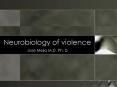 Neurobiology of violence