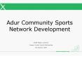 Adur Community Sports Network Development