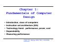 Chapter 1: Fundamentals of Computer Design