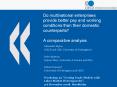 Do multinational enterprises provide better pay and working conditions than their domestic counterpa