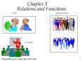 Relations and Functions