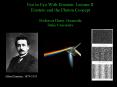 Eye to Eye With Einstein Lecture II Einstein and the Photon Concept Professor Henry Greenside Duke U