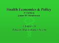 Health Economics