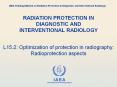 RADIATION PROTECTION IN DIAGNOSTIC AND INTERVENTIONAL RADIOLOGY