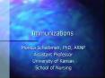 Immunizations