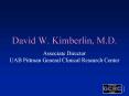 David W' Kimberlin, M'D'