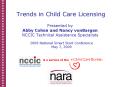 Trends in Child Care Licensing