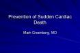 Prevention of Sudden Cardiac Death