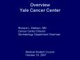Overview Yale Cancer Center
