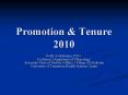 Promotion