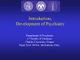 Introduction, Development of Psychiatry