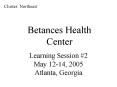 Learning Session
