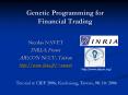 Genetic Programming for Financial Trading