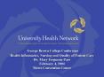 George Brown College Conference Health Informatics, Nursing and Quality of Patient Care Dr' Mary Fer