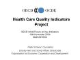 Health Care Quality Indicators Project