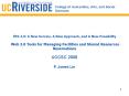 FRS 2'0: A New Service, A New Approach, and A New Possibility