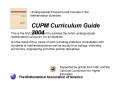 This is the first CUPM report to address the entire undergraduate mathematics curriculum, for all st