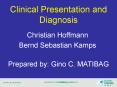 Clinical Presentation and Diagnosis