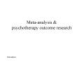 Metaanalysis
