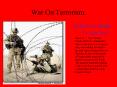 War On Terrorism'