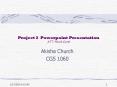 Project 2 Powerpoint Presentation ATT, Ricoh,Corel