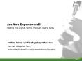 Are You Experienced Seeing the Digital World Through Users' Eyes