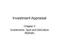 Investment Appraisal