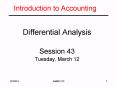 Introduction to Accounting