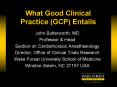 What Good Clinical Practice GCP Entails