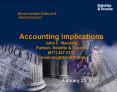 Accounting Implications John F' Manning Partner, Deloitte