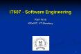 IT607 Software Engineering