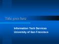 Information Tech Services