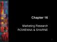 Marketing Research