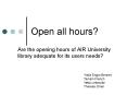Open all hours