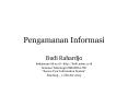 Pengamanan Informasi