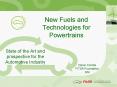New Fuels and Technologies for Powertrains