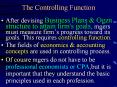 The Controlling Function