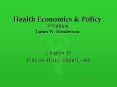 Health Economics