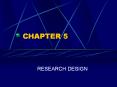 RESEARCH DESIGN