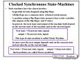 Clocked Synchronous StateMachines