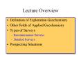 Lecture Overview