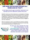 Access departments can successfully implement and maintain upfront collection policies that work'