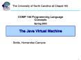 The Java Virtual Machine