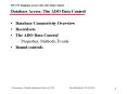 Database Access: The ADO Data Control