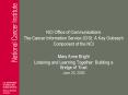 NCI Office of Communications The Cancer Information Service CIS: A Key Outreach Component of the NCI