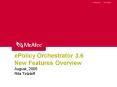 ePolicy Orchestrator 3.6 New Features Overview