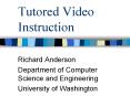 Tutored Video Instruction