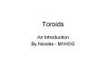 Toroids