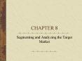 Segmenting and Analyzing the Target Market