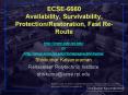 ECSE6660 Availability, Survivability, ProtectionRestoration, Fast ReRoute